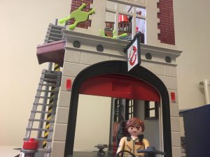 playmobil ghostbusters fire house